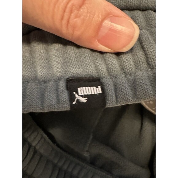 Puma‎ SE Sweatpants Youth Large Green/Grey - Picture 7 of 12